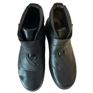 Aravon New Balance Florinda Walking Shoe Size 8D Leather Hook & Loop Waterproof